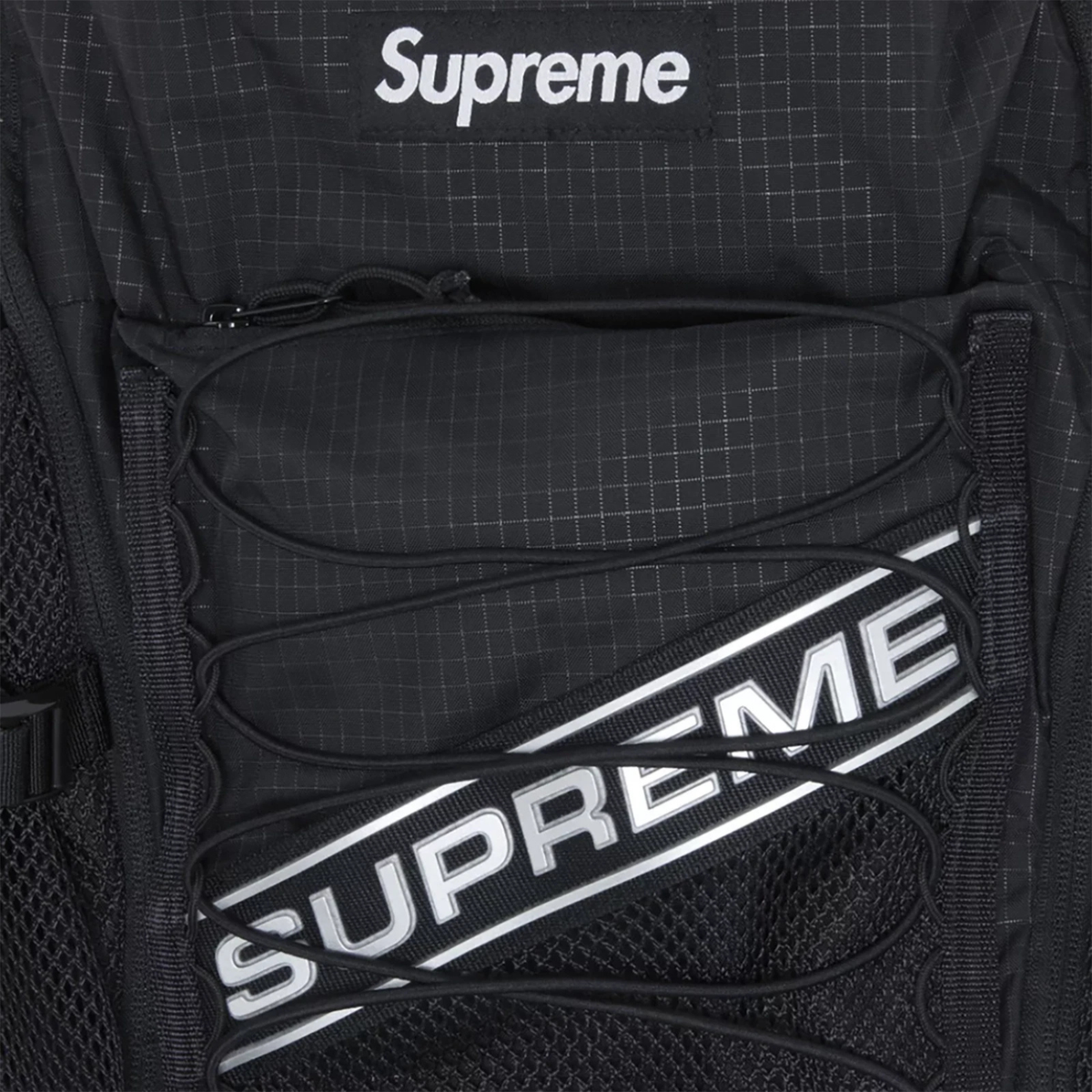Supreme FW23 3D Logo Black Backpack