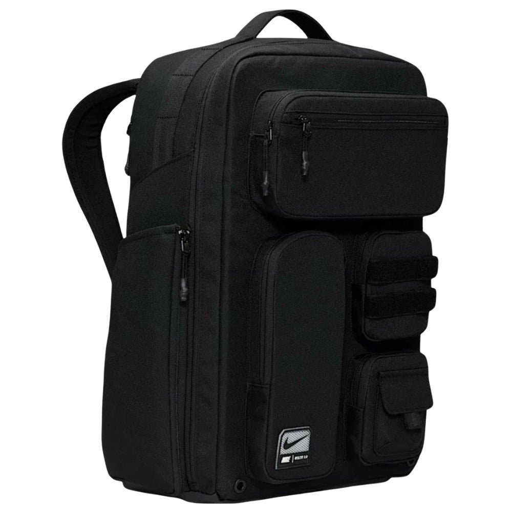 Nike Utility Elite Backpack 37L Black Laptop Travel Gym Tactical Backpack for Men