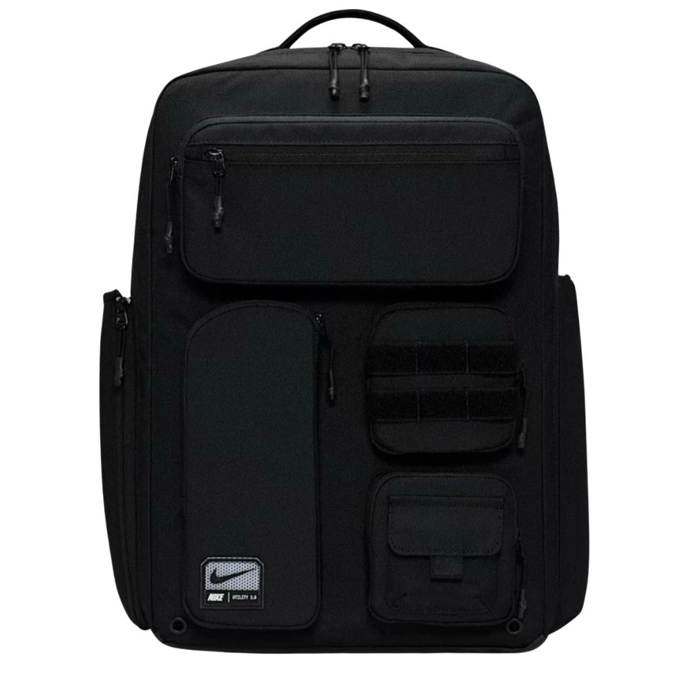 Nike Utility Elite Backpack 37L Black Laptop Travel Gym Tactical Backpack for Men