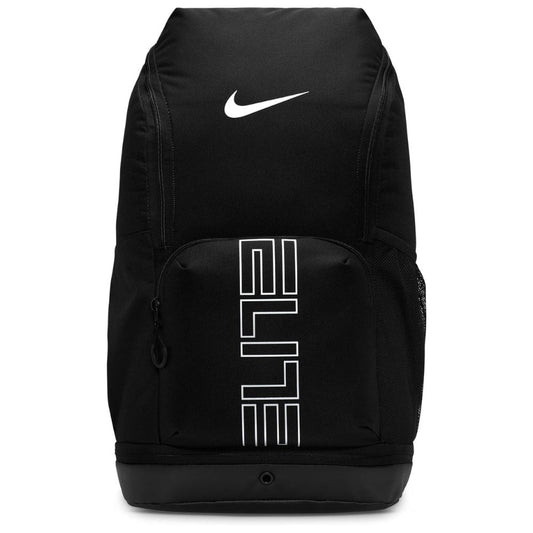 Nike Varsity Elite Backpack 32L Black Metallic Silver Sports Laptop Travel Bag