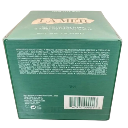 La Mer Creme de La Mer Moisturizing Cream Luxurious Hydration 2oz 60ml